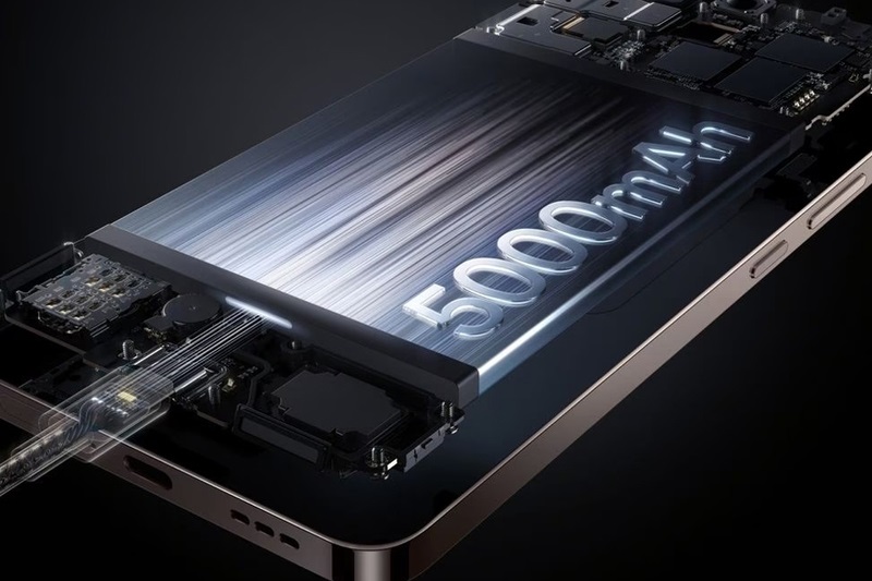 Dung lượng pin lên đến 5000mAh.