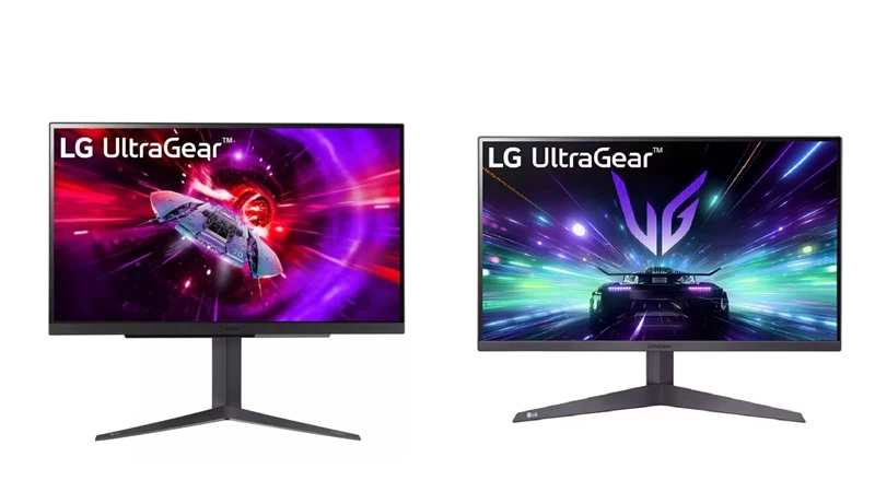 LG 27GS50F-B và LG 27GR83Q-B. LG 27GS50F-B và LG 27GR83Q-B.