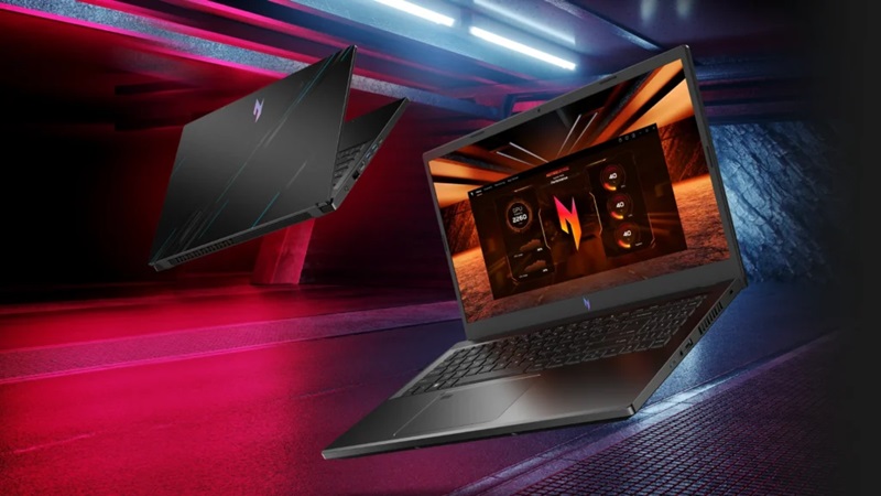 Dung lượng lưu trữ “khủng” trên laptop gaming Acer Nitro V - ANV15-51-58AN