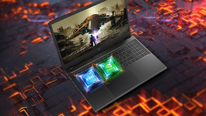 Laptop gaming Acer Nitro V - ANV15-51-58AN là một lựa chọn mạnh mẽ cho game thủ và những người làm sáng tạo nội dung