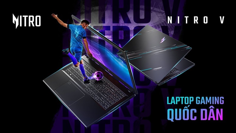 Laptop gaming Acer Nitro V - ANV15-51-58AN với chất lượng hiển thị cao cấp