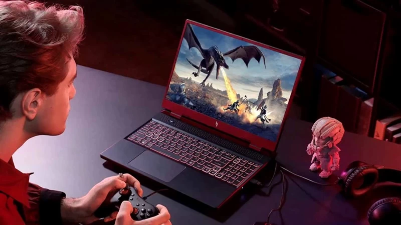 Khả năng tương tác và kết nối cao trên laptop gaming Acer Nitro V - ANV15-51-58AN Khả năng tương tác và kết nối cao trên laptop gaming Acer Nitro V - ANV15-51-58AN