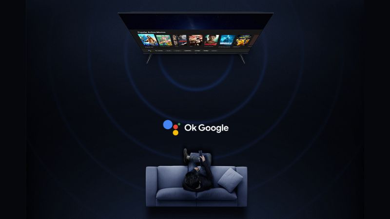 Tương tác dễ dàng với Google TV.