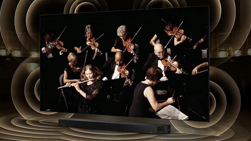 Đắm chìm trong không gian âm thanh. Đắm chìm trong không gian âm thanh.