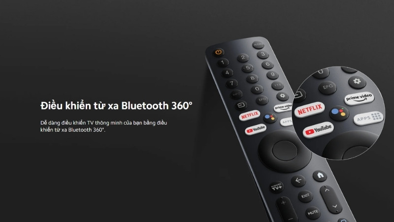Xiaomi Google Tivi QLED A PRO 2025 L43MA-SSEA hỗ trợ nhiều phương thức kết nối khác nhau