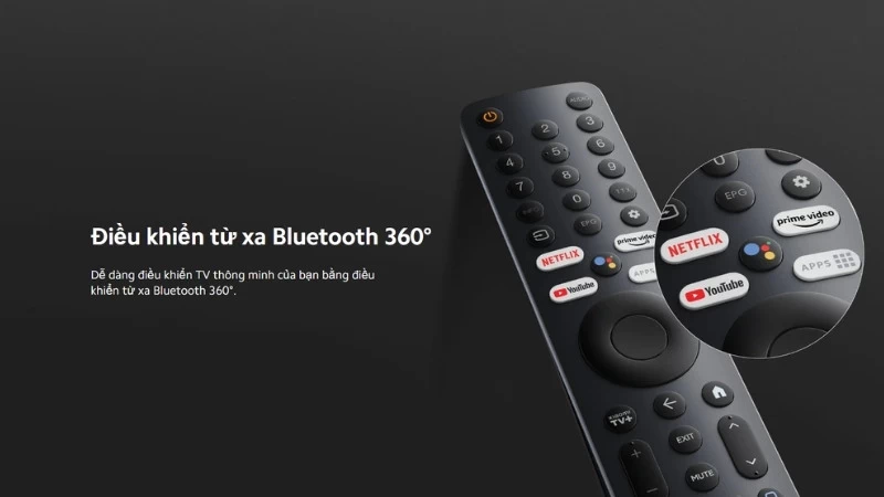 Xiaomi Google Tivi QLED A PRO 2025 L43MA-SSEA hỗ trợ nhiều phương thức kết nối khác nhau Xiaomi Google Tivi QLED A PRO 2025 L43MA-SSEA hỗ trợ nhiều phương thức kết nối khác nhau
