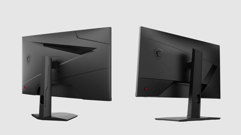 Thiết kế và chân đế có thể điều chỉnh của màn hình MSI G274F và G272QPF