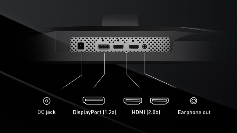 Khả năng kết nối qua cổng của màn hình MSI G274F và MSI G272QPF