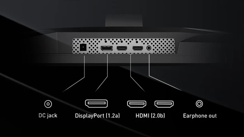 Khả năng kết nối qua cổng của màn hình MSI G274F và MSI G272QPF Khả năng kết nối qua cổng của màn hình MSI G274F và MSI G272QPF
