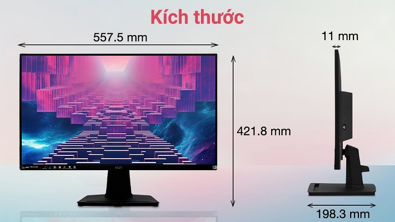 Thiết kế màn hình tràn viền.