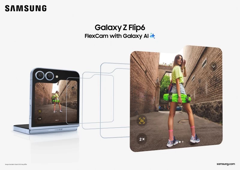 Thiết kế màn hình của hai phiên bản Samsung Galaxy Z Flip6 và Galaxy Z Flip5 Thiết kế màn hình của hai phiên bản Samsung Galaxy Z Flip6 và Galaxy Z Flip5