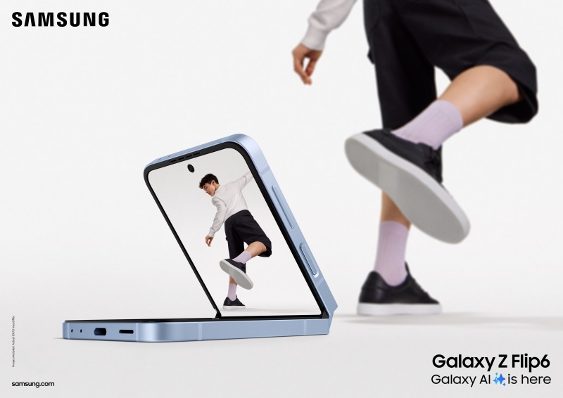 Thiết kế tổng thể của Samsung Galaxy Z Flip6 và Galaxy Z Flip5