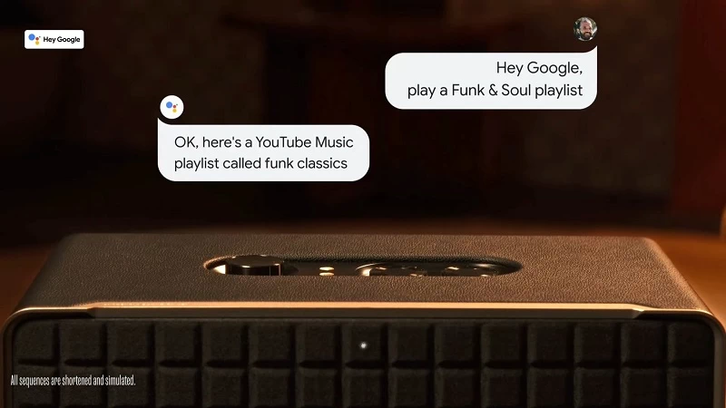 Trợ lý giọng nói từ Amazon và Google. Trợ lý giọng nói từ Amazon và Google.