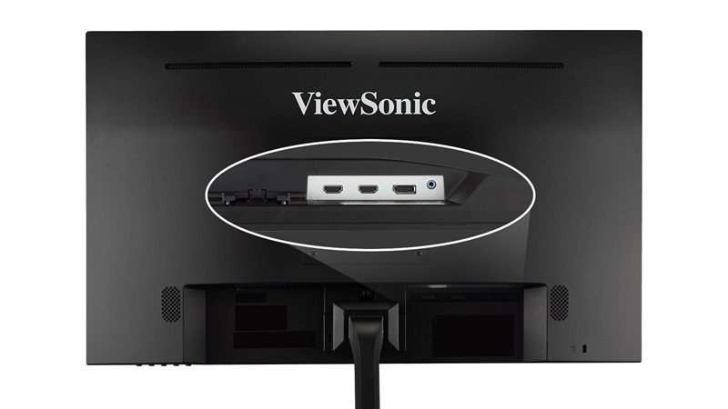 Màn hình ViewSonic VX2728 đa dạng cổng kết nối