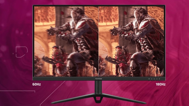 Màn hình ViewSonic VX2728 đem lại trải nghiệm giải trí mãn nhãn hơn nhờ tần số quét mượt mà