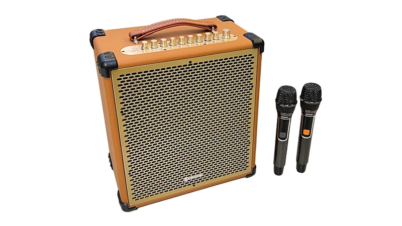 Tích hợp 2 micro không dây. Tích hợp 2 micro không dây.