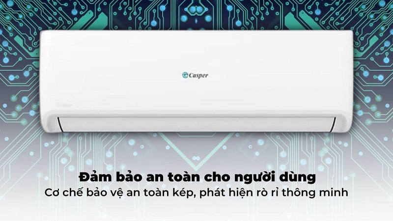 Tự khởi động khi có điện.