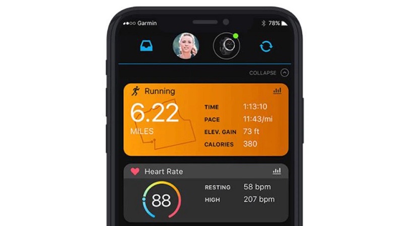 Garmin Connect.