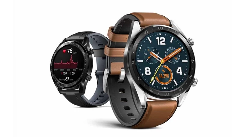 Huawei Watch GT có khả năng hiển thị tốt Huawei Watch GT có khả năng hiển thị tốt