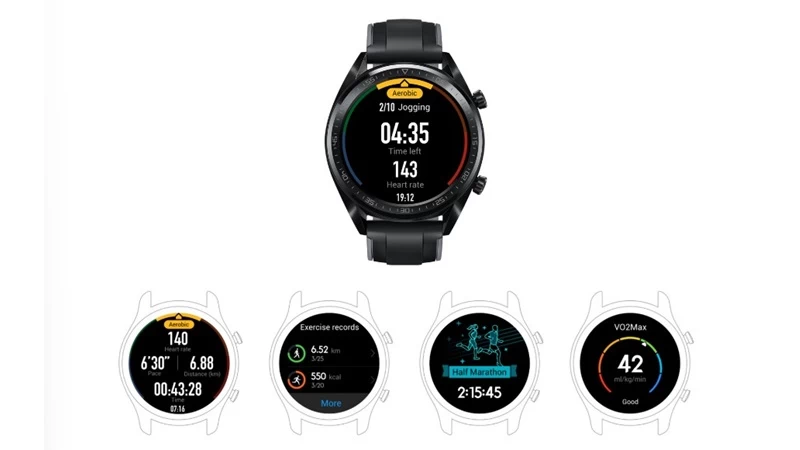 Tính năng và thời lượng pin của Huawei Watch GT Tính năng và thời lượng pin của Huawei Watch GT