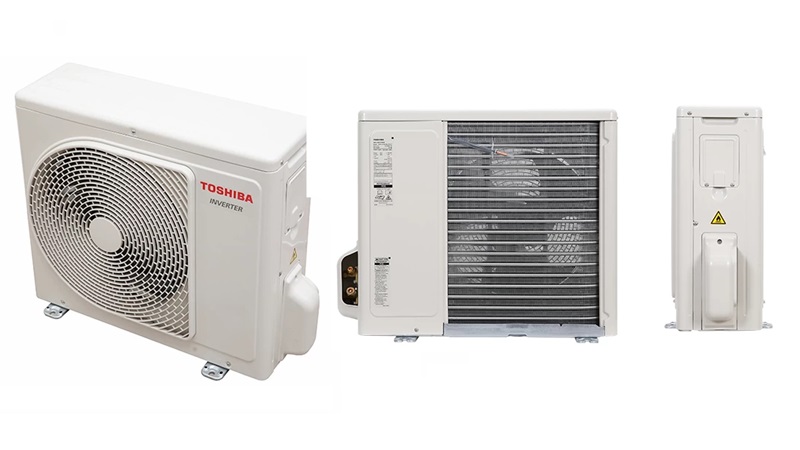Dàn nóng điều hòa Toshiba.