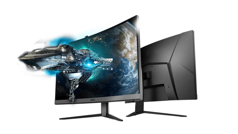 Màn hình MSI G27C4X có kích thước 372.8 mm, ngắn hơn 84.2 mm so với chiều cao 457mm của MSI G27C4 Màn hình MSI G27C4X có kích thước 372.8 mm, ngắn hơn 84.2 mm so với chiều cao 457mm của MSI G27C4