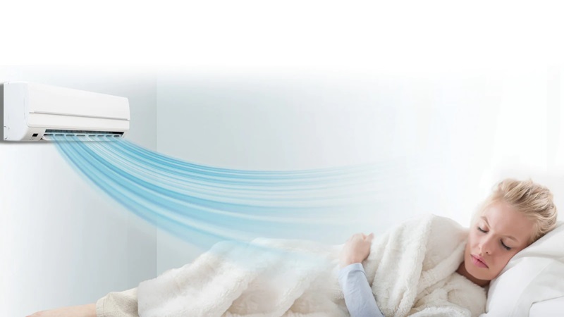 Cơ chế thổi gió được thiết kế đặc biệt.