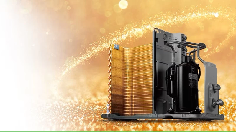 Công suất làm lạnh ấn tượng 2.5 HP. Công suất làm lạnh ấn tượng 2.5 HP.