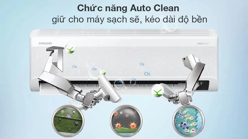 Công nghệ tự làm sạch hiện đại. Công nghệ tự làm sạch hiện đại.