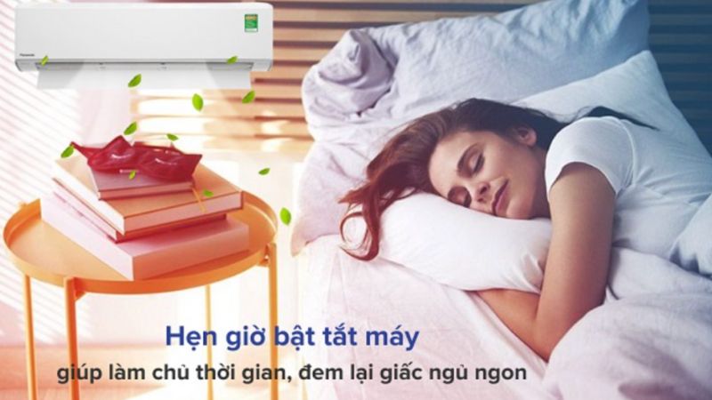 Ngủ ngon hơn với chế độ hẹn giờ linh hoạt 