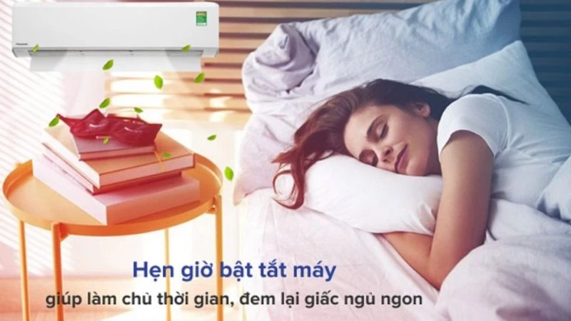 Ngủ ngon hơn với chế độ hẹn giờ linh hoạt Ngủ ngon hơn với chế độ hẹn giờ linh hoạt