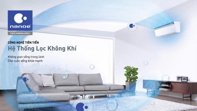 lọc sạch 99% bụi mịn và các nấm mốc