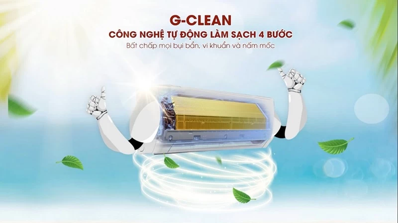 công nghệ G-Clean tự vệ sinh. công nghệ G-Clean tự vệ sinh.