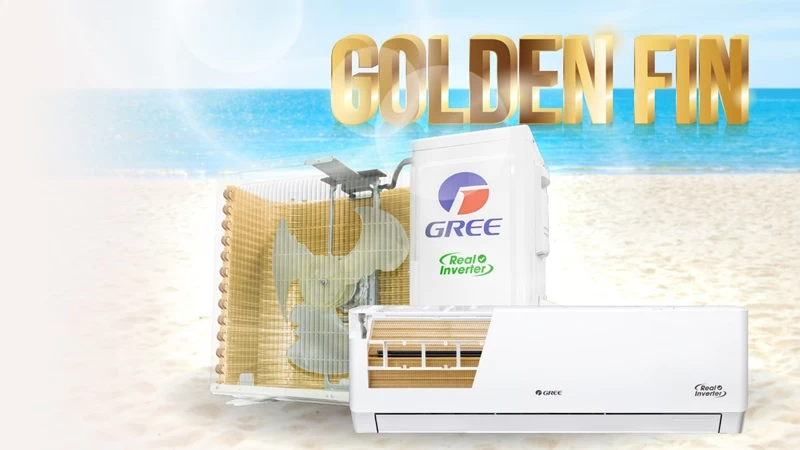 công nghệ Golden Fin bền bỉ. công nghệ Golden Fin bền bỉ.