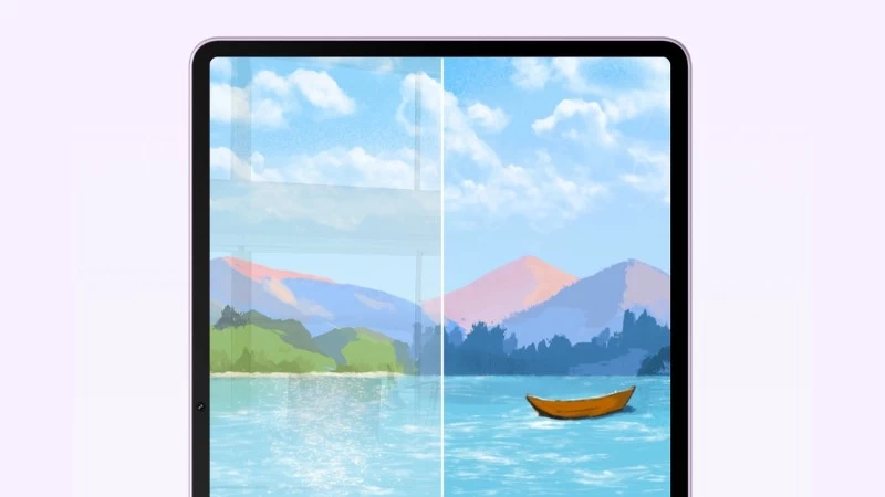 Màn hình PaperMatte thế hệ mới. Màn hình PaperMatte thế hệ mới.