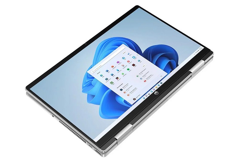 Laptop 2 trong 1 tiện lợi.