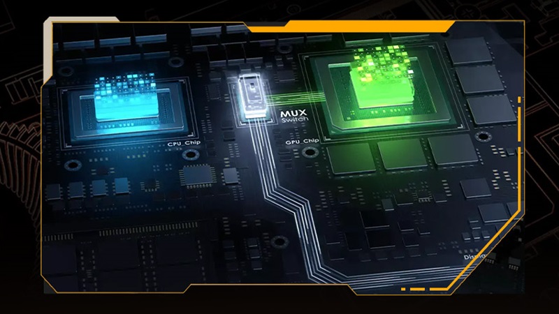 Card đồ họa NVIDIA Geforce.
