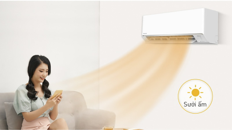 Tính năng làm lạnh và sưởi ấm.