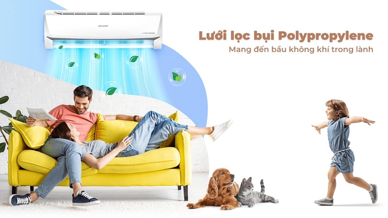 Lưới lọc bụi polypropylene loại bỏ vi khuẩn.
