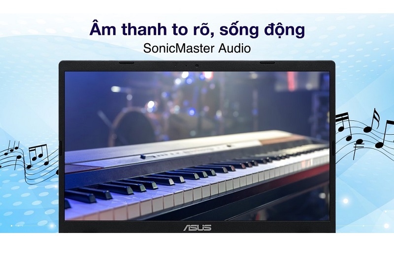 Âm thanh to, sống động.