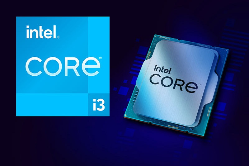 Chip xử lý Intel.