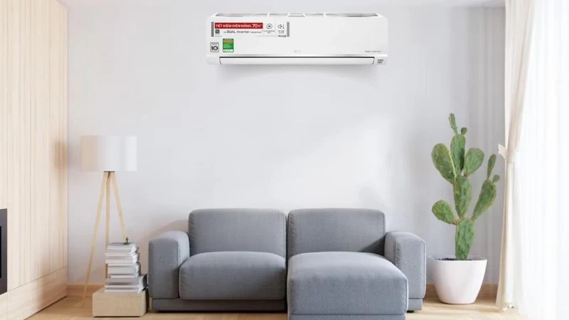 Điều hòa LG Inverter 12.000 BTU (1.5 HP) V13API1 là một sản phẩm máy lạnh 1 chiều cao cấp của thương hiệu LG Điều hòa LG Inverter 12.000 BTU (1.5 HP) V13API1 là một sản phẩm máy lạnh 1 chiều cao cấp của thương hiệu LG