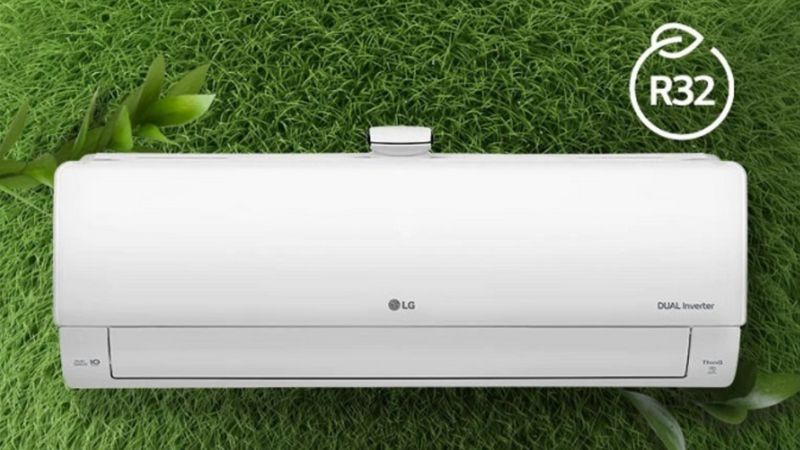 Điều hòa LG Inverter 12.000 BTU (1.5 HP) V13API1 sử dụng gas R-32 thân thiện với môi trường