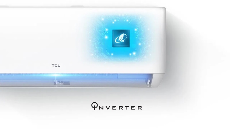 Sự kết hợp giữa công nghệ AI Inverter và Eco trên điều hòa TCL Inverter 24.000 BTU (2.5 HP) TAC-24CSD/XAB1I giúp tối ưu năng lượng