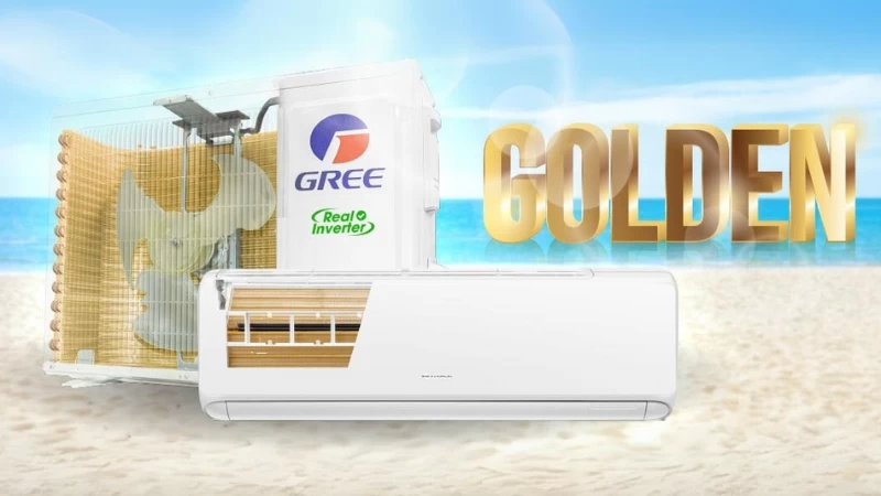 Tiết kiệm điện hiệu quả với Real Inverter trên điều hòa Gree Inverter 1.5 HP CHARM12CI Tiết kiệm điện hiệu quả với Real Inverter trên điều hòa Gree Inverter 1.5 HP CHARM12CI