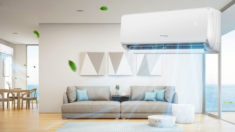 Gree Inverter 1.5 HP CHARM12CI có thiết kế hiện đại cho không gian nội thất sang trọng