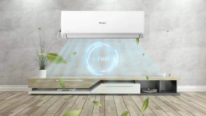 Cảm biến nhiệt độ thông minh iFeel trên điều hòa Casper Inverter 21.500 BTU (2.5 HP) GC-24IS35 Cảm biến nhiệt độ thông minh iFeel trên điều hòa Casper Inverter 21.500 BTU (2.5 HP) GC-24IS35