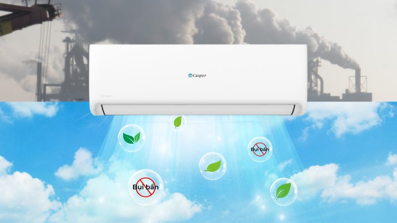 Máy lạnh Casper Inverter 21.500 BTU (2.5 HP) GC-24IS35 sở hữu công nghệ Inverter tiết kiệm điện