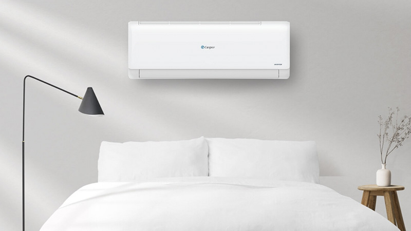 Điều hòa Casper Inverter 9.300 BTU (1 HP) GC-09IS35 có chế độ ngủ đêm Sleep và cảm biến nhiệt độ iFeel