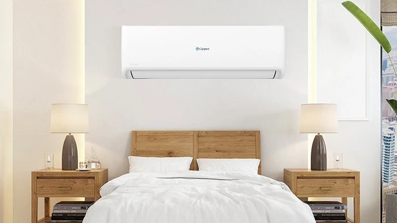 Máy lạnh Casper Inverter 9.300 BTU (1 HP) GC-09IS35 có thiết kế nhỏ gọn, tinh tế Máy lạnh Casper Inverter 9.300 BTU (1 HP) GC-09IS35 có thiết kế nhỏ gọn, tinh tế